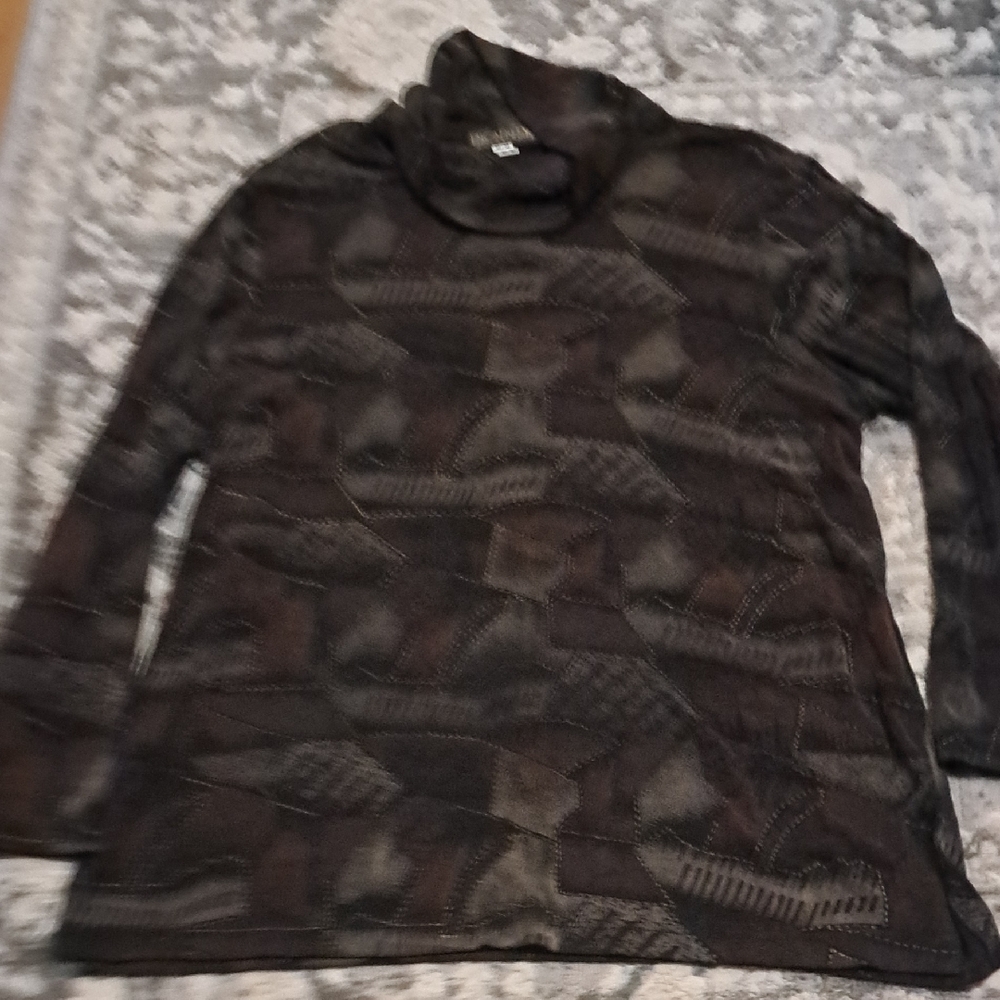 Picadilly Fashion Abstract Pattern Sweater - Picture 4 of 5